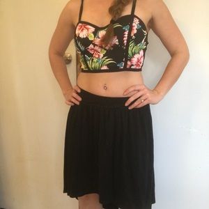 Floral top (and skirt comes with!)